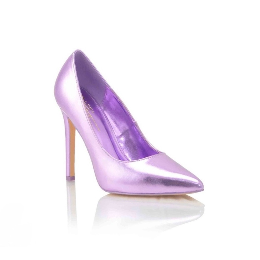 Elegant Purple High Heels